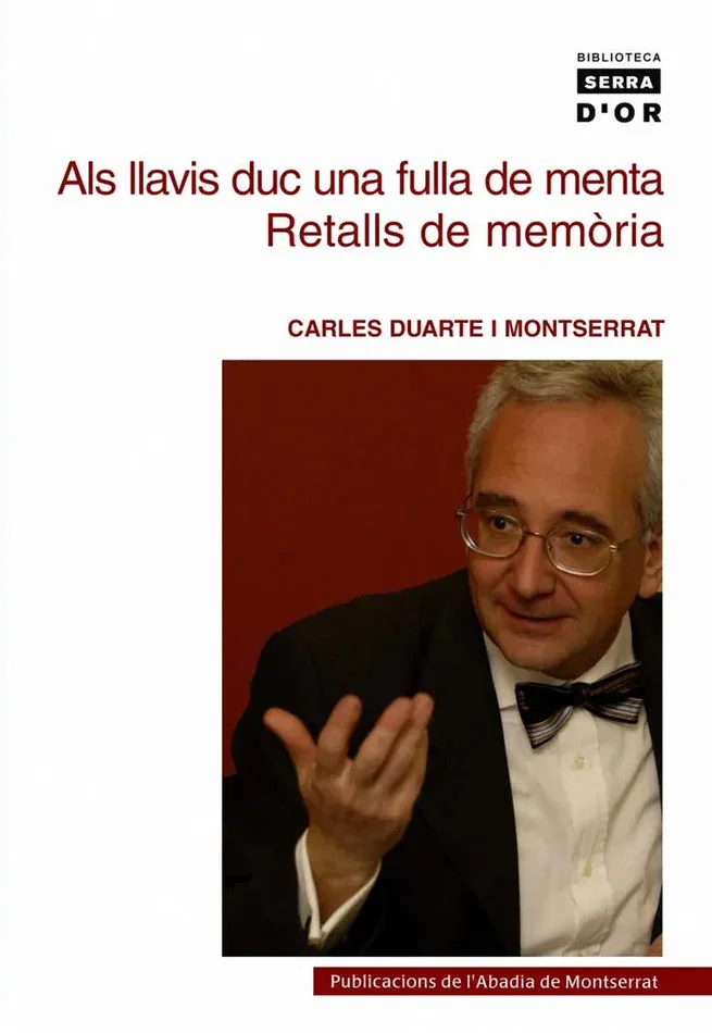 Als llavis duc una fulla de menta