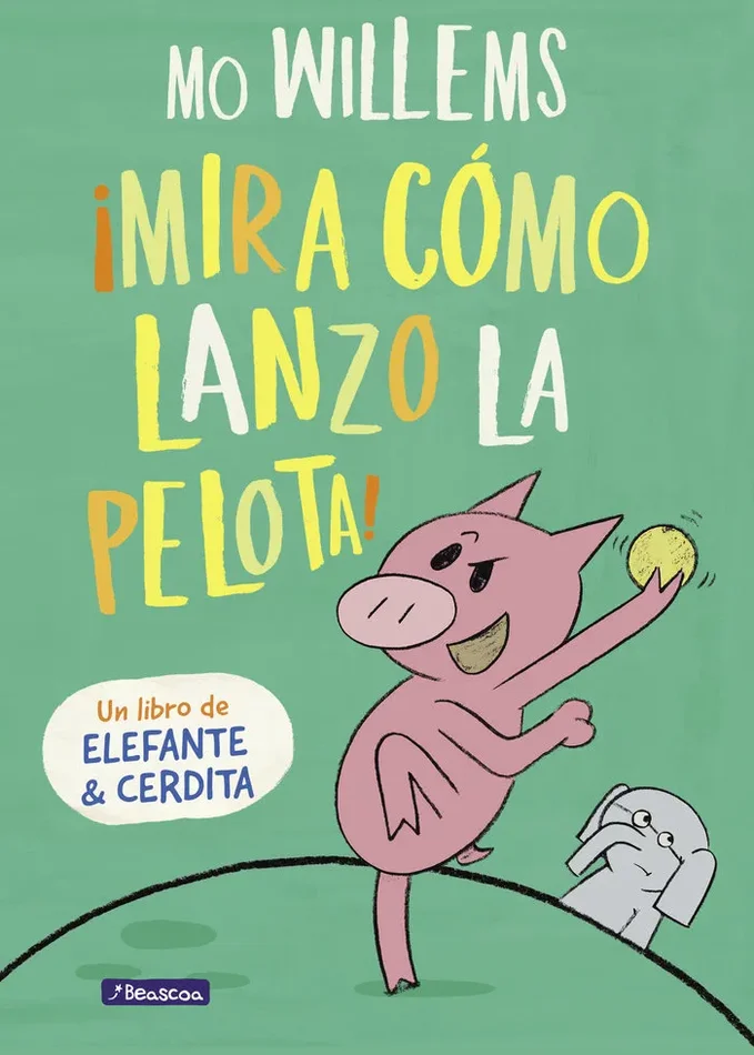 Imira como lanzo la pelota!