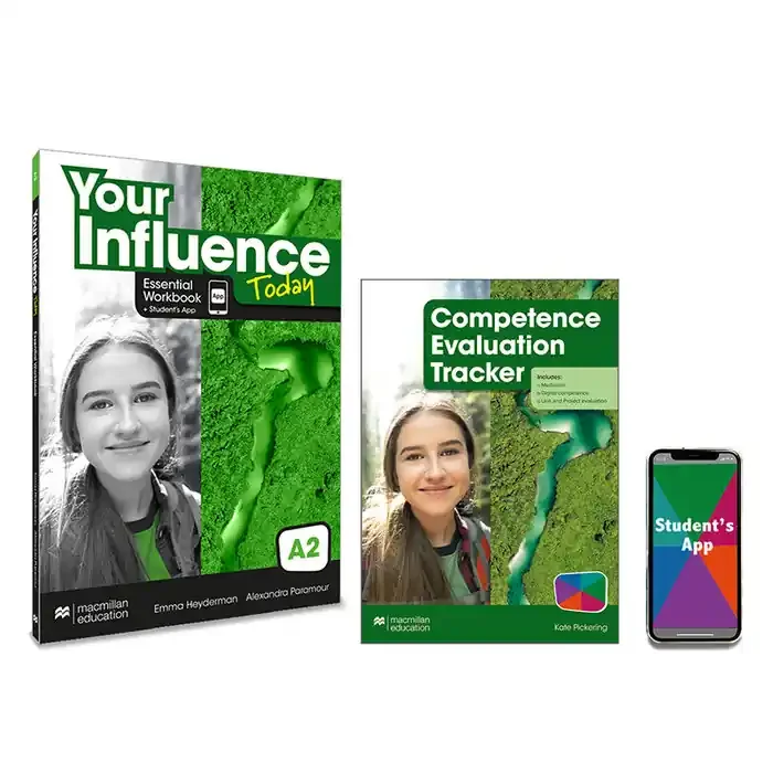 Your influence today a2 essential workbook, competence evaluation tracker y stud